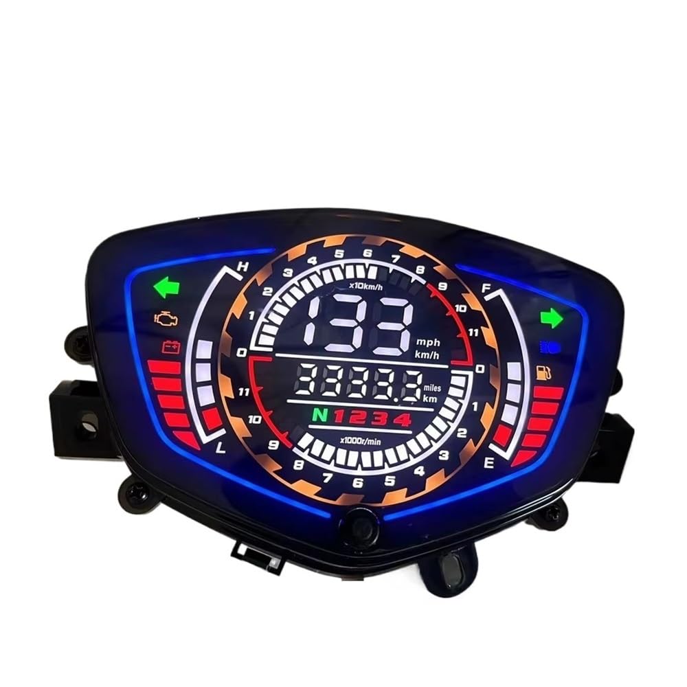 moto Odómetro tacómetro Conjunto De Medidor Digital, Odómetro, Velocímetro, Compatible Con Para LC135, 135LC, LC 135 V1, Crypton R T110, Tacómetro, Accesorios Para Motocicleta