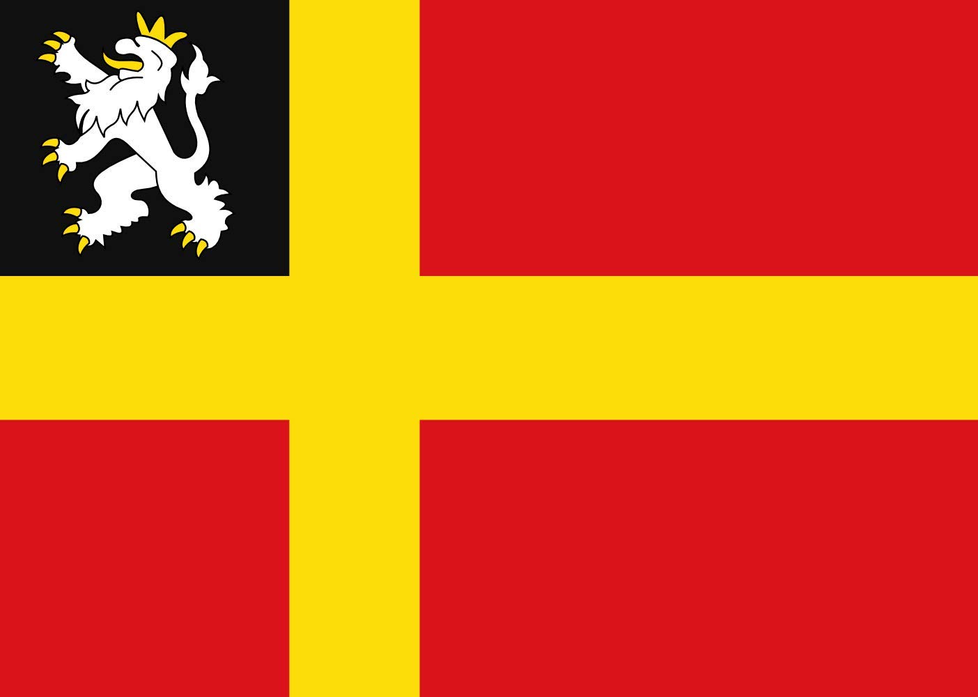 Grand drapeau Utrechtse Heuvelrug tissu extérieur anti-UV