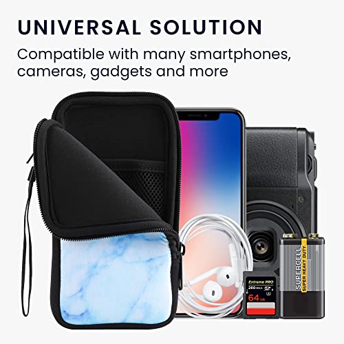 Kwmobile Custodia in neoprene con zip per