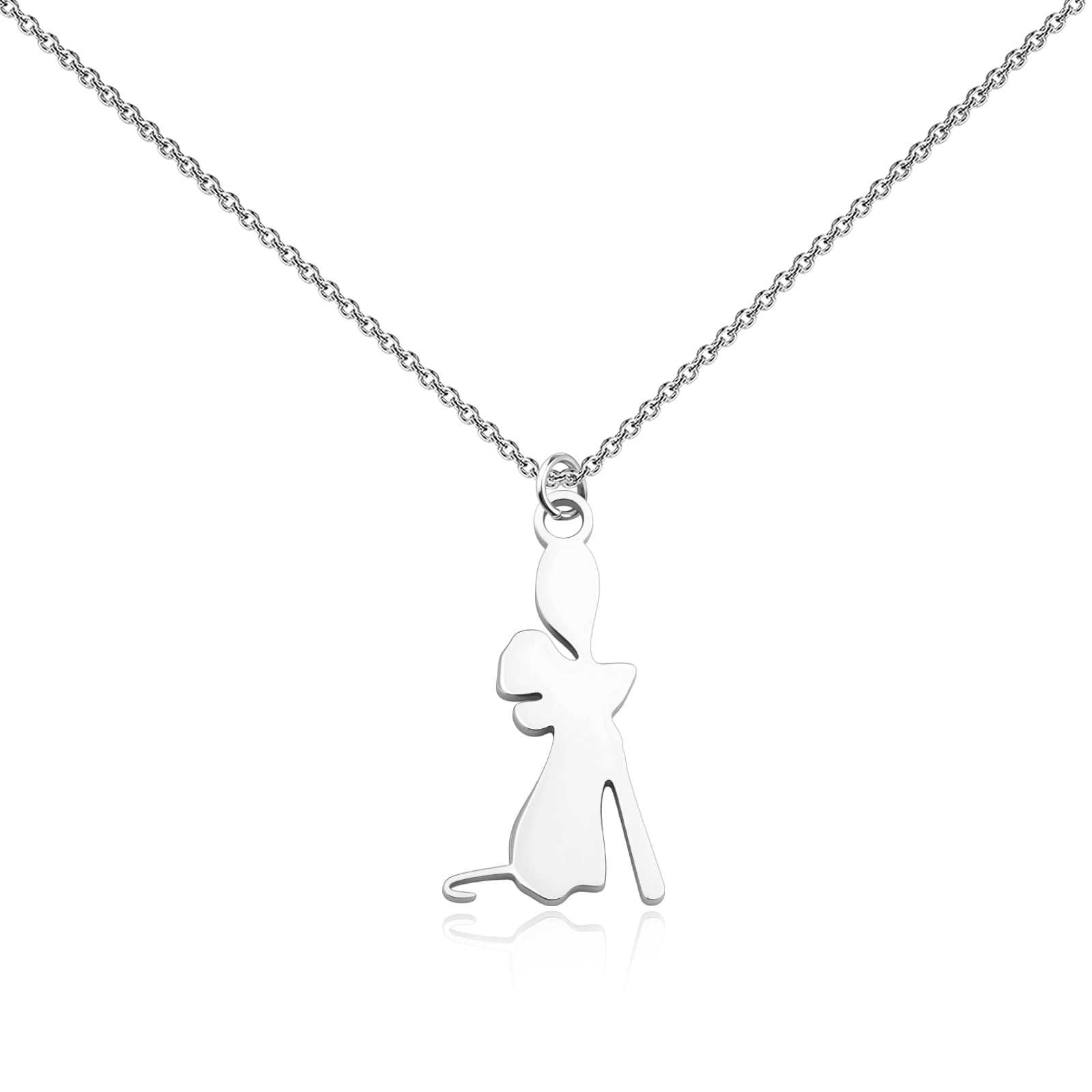 BLEOUK Rat Movie Pendant Necklace Mouse Lover Gift Mouse Movie Fans Gift Rat Movie Jewelry