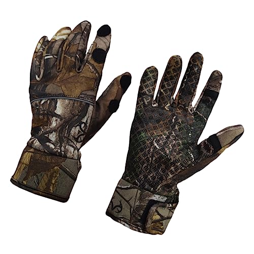 Anneome 1 Par De Luvas Sem Dedos Luvas De Camuflagem Luva Sem Dedos Para Caminhadas Camuflagem Luvas