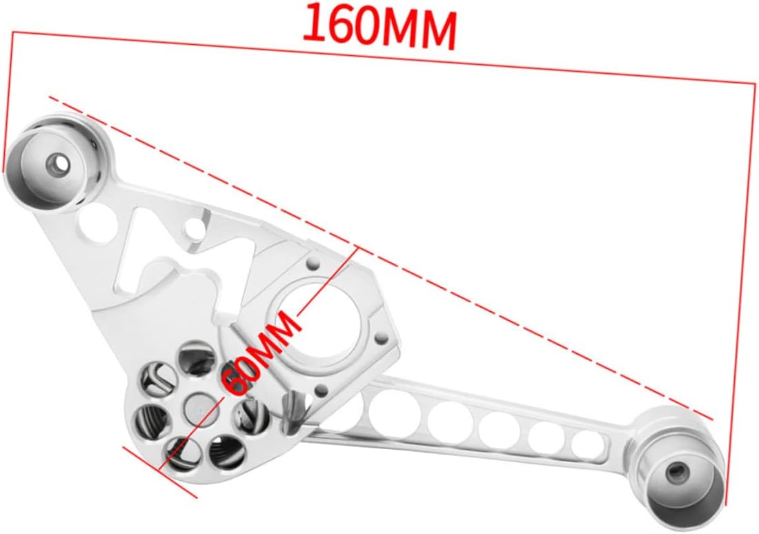 KICHOUSE Aluminum Alloy Bracket Bike Chain Tensioner Guide Chain Tensioner Bike Accessories Lightweight CNC Design