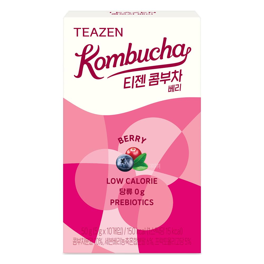【TEAZEN】TEAZEN Kombucha 50g (5g×10pieces) Berry