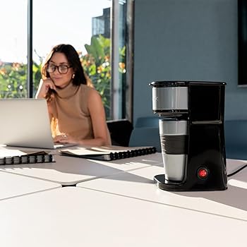 Cecotec Cafetera de Goteo con Termo Portátil Coffee 66 Drop&Go. 700 W, Capacidad 420 ml, Boquilla Antigoteo, Filtro Permanente o de Papel, Función Autoapagado, Depósito con Ventana4