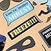PRETYZOOM 21Pcs Photo Booth Props Kit Fun Party Supplies for Kids Birthday Party Decorations, Dress Up, Galore Cops and Robbers Role Play and Halloween