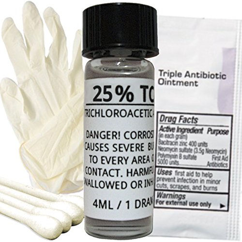 25% TCA Skin Face Peel Kit - Skin Lightening, Skin Bleaching, Skin Lightener! Also Reduces Stretch Marks, Acne Scars, Hyperpigmentation, Wrinkles & Freckles! 25% TCA Skin Face Peel Kit - Skin Lightening, Skin Bleaching, Skin Lightener! Also Reduces Stretch Marks, Acne Scars, Hyperpigmentation, Wrinkles & Freckles!