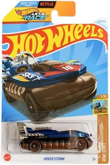 Hot Wheels Hover Storm, Blue/Brown, HW Dirt 7/10