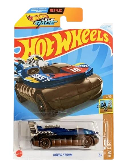 Hot Wheels Hover Storm Azul y Marrón 1:64 miniatura 1