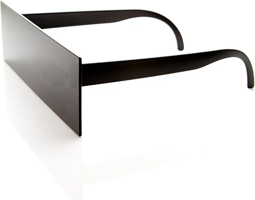 Miniatura 1 de Lentes de sol novedosos de una pieza con barra negra de censura por Internet Unitalla