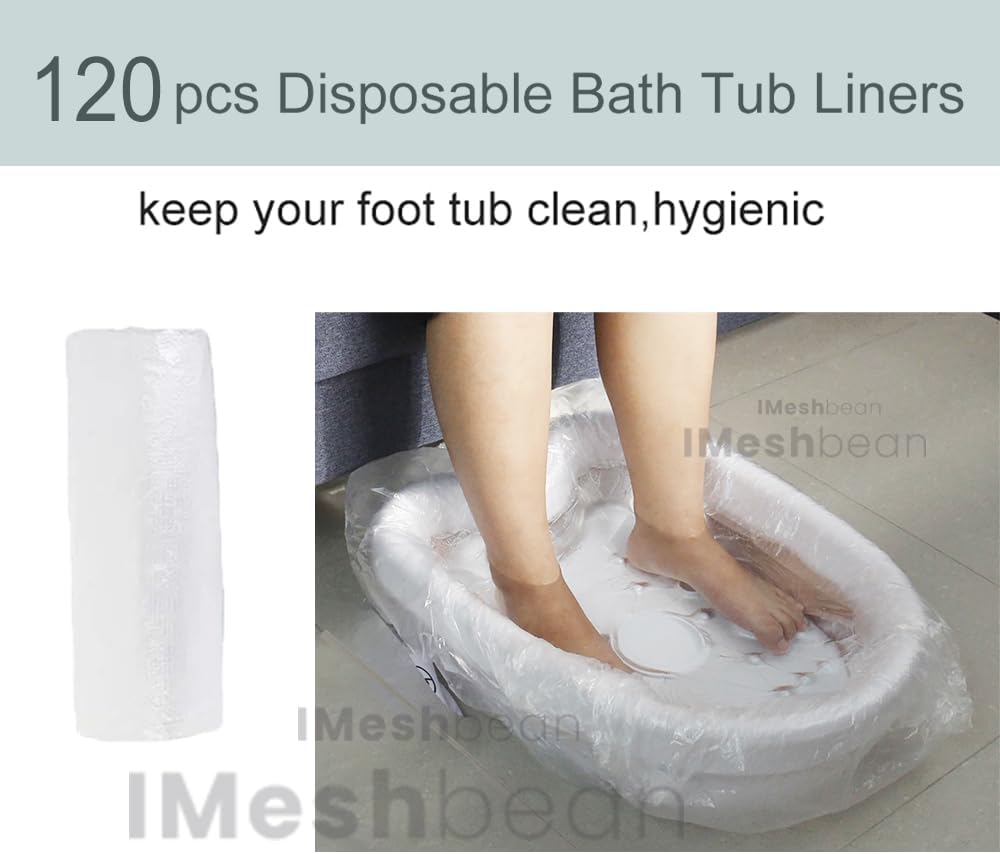 iMeshbean® Ionic Ion Detox Foot Bath Aqua Spa Cleanse Machine + Foot Basin,Tub Liners,Wrist Strap, FIR Waistbelt, Array and Storage Box Best Holiday Christmas Thanksgiving Gift