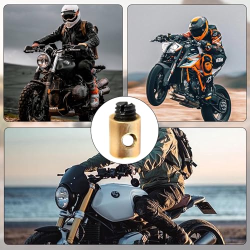 20 PCS Schraubnippel Bowdenzug Nippel Bremskabel Nippel Schrauben Bremskabel Nippel Schrauben Ersatz Schraubnippel Ausreichende Menge Geeignet für Fahrräder Motorräder Autos 5x6mm