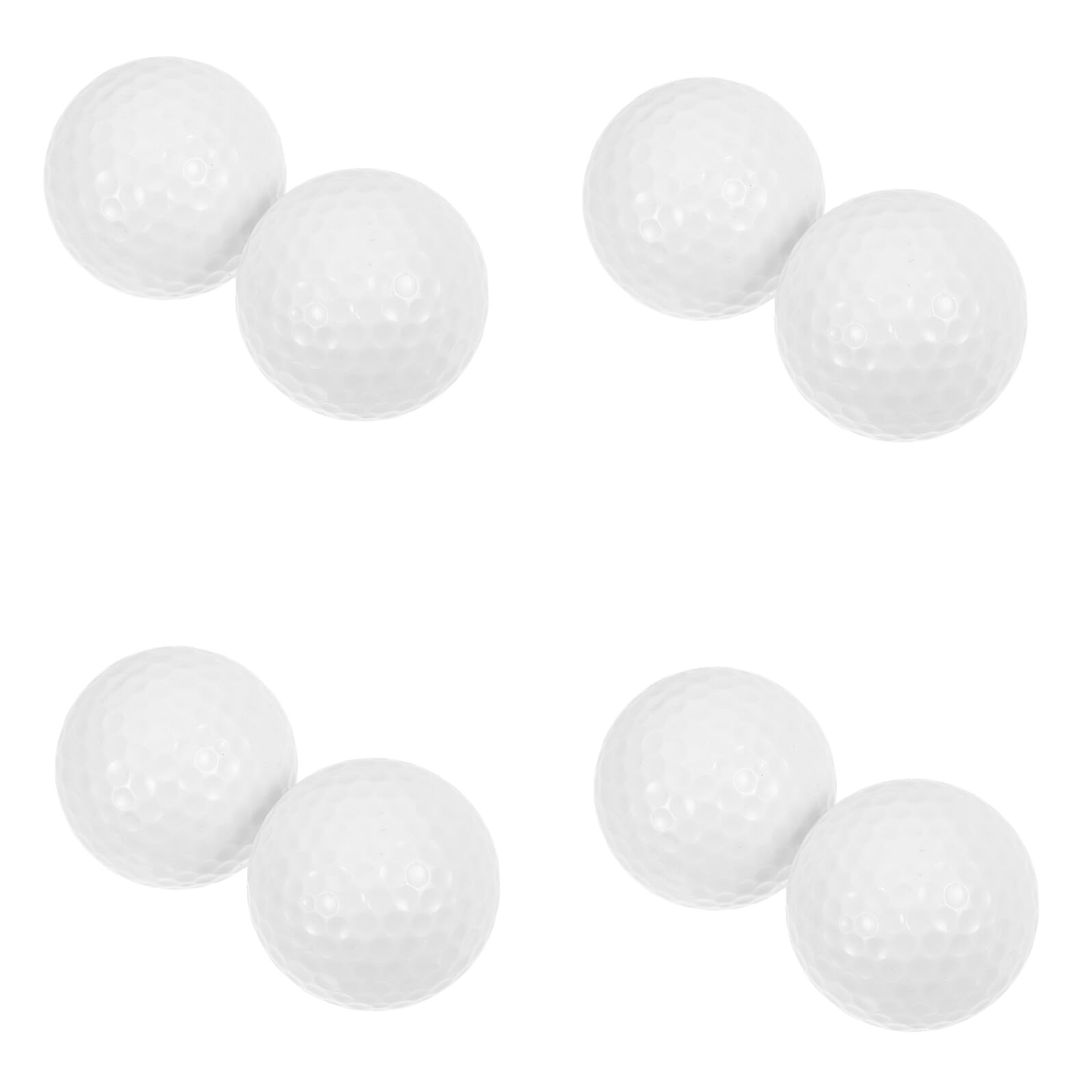 10 Piezas Bolas de Golf de Entrenamiento Interiores Duraderas Bolas Accesorio para Práctica Deportiva