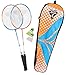 Price comparison product image Talbot Torro Badminton Set 2-Attacker, 2 Rackets, 2 Shuttles, in a Valuable Bag