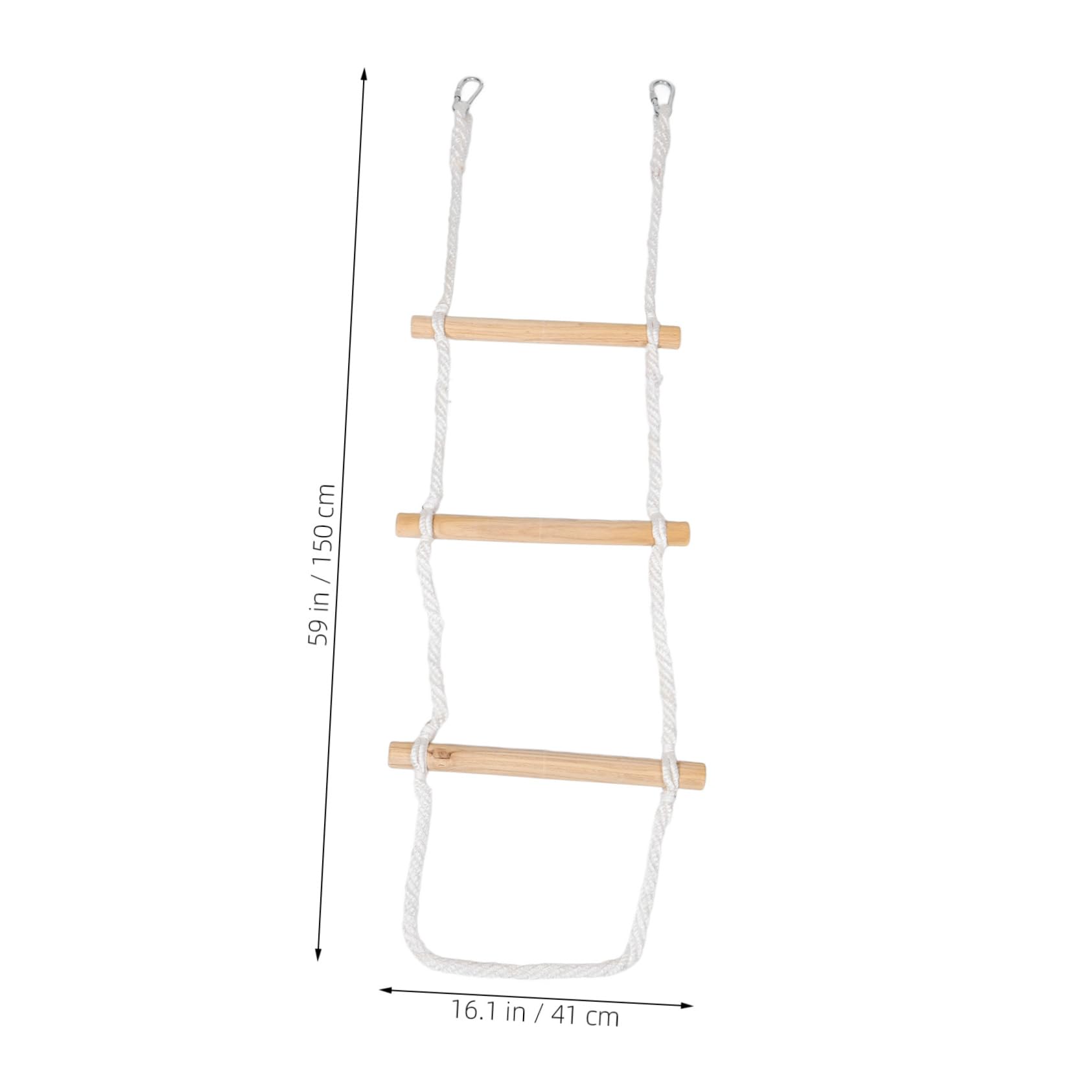 VOSAREA Multi-Functional Climbing Rope Ladder for Boys and Girls Bunk Bed Safe and Rope Ladder for Easy to Assemble