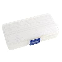 Vista 7 de 600 piezas métricas M2 M2.5 M3 M4 M5 M6 M8 M10 arandelas planas de nailon espaciadores arandelas de plástico Kit surtido (blanco)