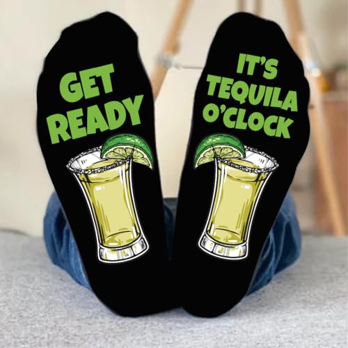 Tequila Funny Socks – Cocktail Novelty Gift for Men and Women2