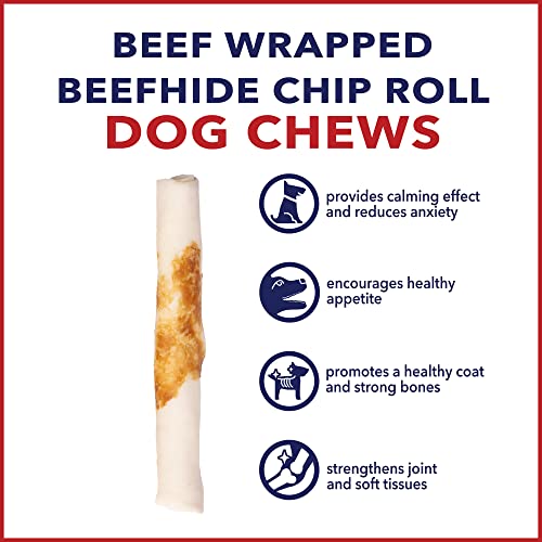 Pet Manufacturing Unit Twistedz American Beefhide 5 Chip Rolls Canine Chew Treats W Actual Beef Meat Wrap  8 Depend1 Pack  Cucciolini Doodles Pet manufacturing unit twistedz american beefhide 5 chip rolls canine chew treats w actual beef meat wrap  8 depend1 pack   cucciolini doodles