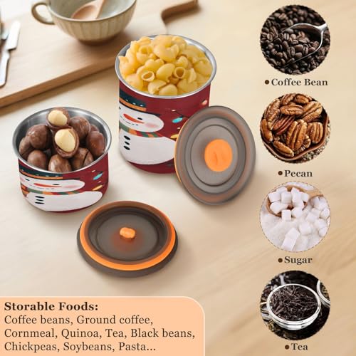 Envase para café con decoraciones navideñas 500ml miniatura 5