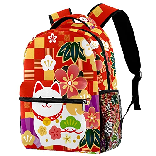 Sac à bandoulière fleurs japonaises léger pour ranger ses affaires