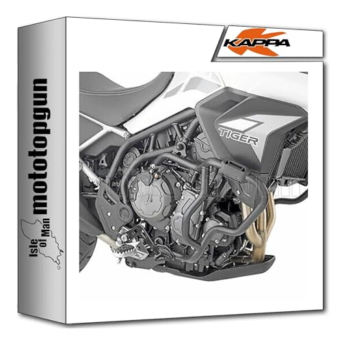 Sabot moteur Kappa KN6415 noir pour Triumph Tiger 900