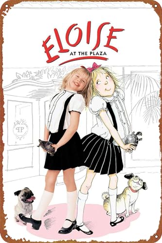 Image of Eloise at the Plaza Movie Poster Metal Sign Tin Metal Retro Wall Decor for Home,Street,Gate,Bars,Club