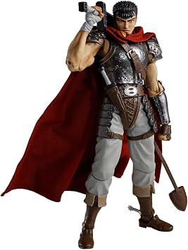 TAMASHII NATIONS - Berserk - Guts The Band of The Hawk S.H.Figuarts Action Figure | Berserk 15cm S.H Figure Figuarts - Guts The Band of The Hawk