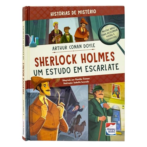 Histórias de Mistério: Sherlock Holmes – Um Estudo em Escarlate: