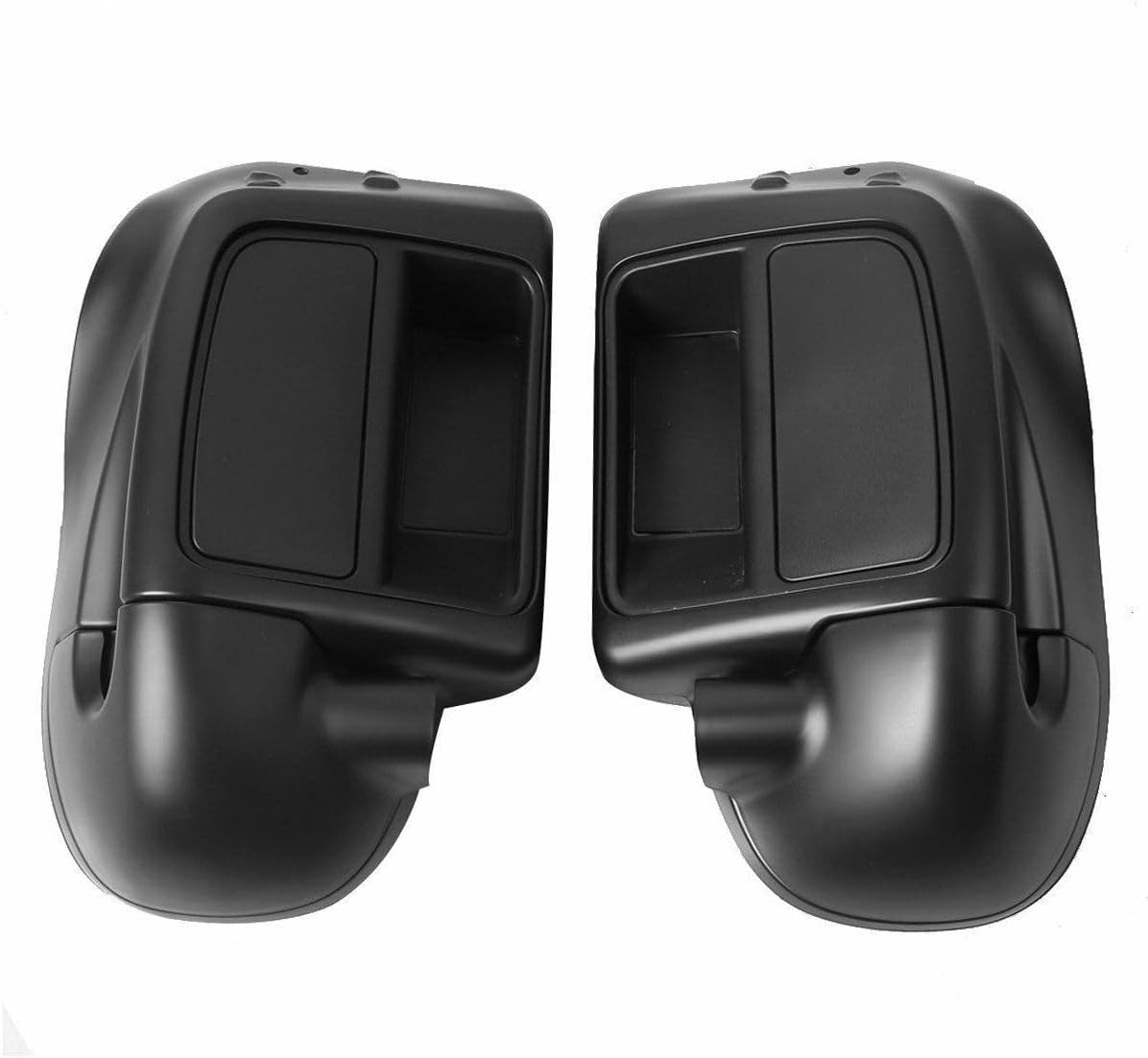 Matte Black Lower Vented Fairings (ABS Plastic) (2) for CVO 2014-2021 for CVO 2018-2022 for CVO Tri Glide 2020-2022 for Electra Glide 2014-2022 for Electra Glide Low
