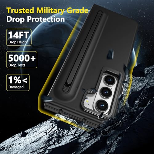 Coque Galaxy Z Fold 5 avec support caméra pour vos visioconférences de bureau - 2