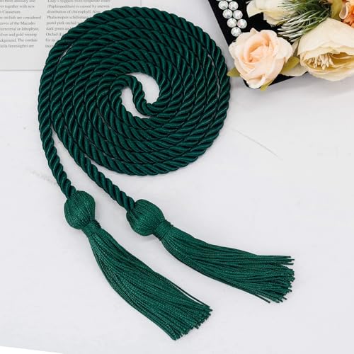 Image of GraduationMall Graduation Honor Cord 68 inch Forest Green