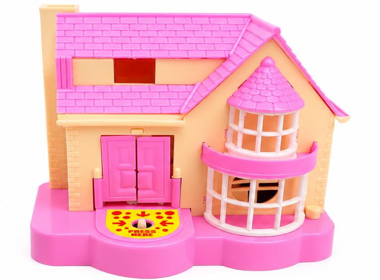 Image of Puppy House Coin Bank Toy for Kids | Automatic Coin Eating Dog Money Saving Box | Wind-Up Interactive Piggy Bank | Educational Gift for Boys & Girls (Pink)