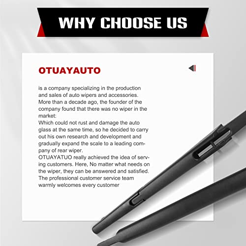 Replacement for Mercedes Benz ML Class ML350 W164 W166 Rear Wiper Arm