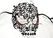 Men Devil Skull Laser Cut Venetian Masquerade Mask with Red Rhinestones Event Party Ball Mardi Gars by Kayso