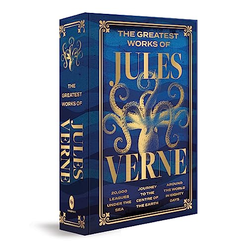 The Greatest Works of Jules Verne (Deluxe Hardbound Edition)
