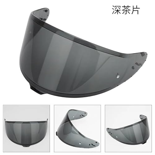 Motorcycle Helmet Visor, Z8 X15poCNwbgoCU[ Capacete De MotoY h TV[h ttFCX Ca-sco Para Moto ANZT[p[c(Deep Smark)