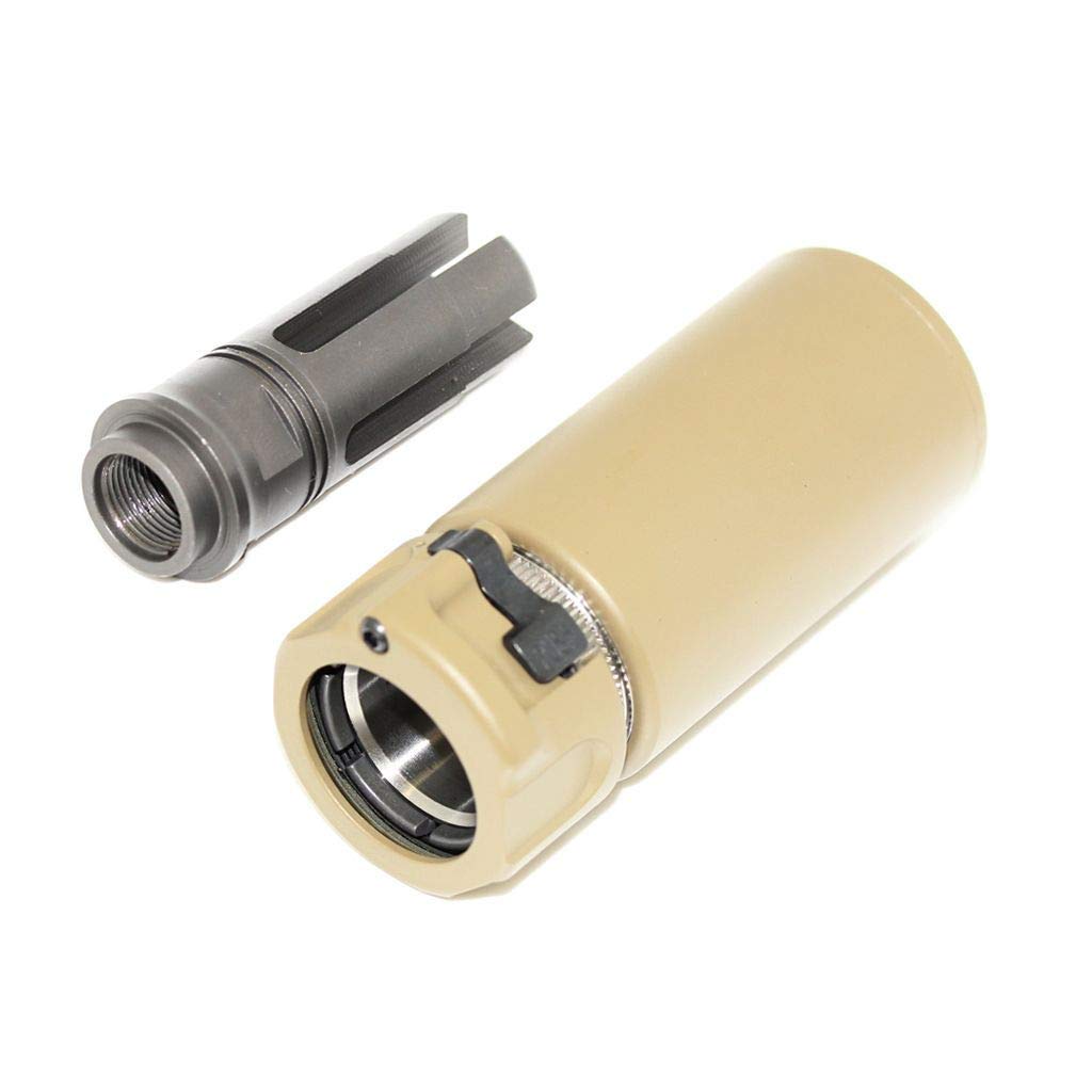 Liberty Sovereign 14mm CCW Gel Blaster Suppressor with Flash Hider | X