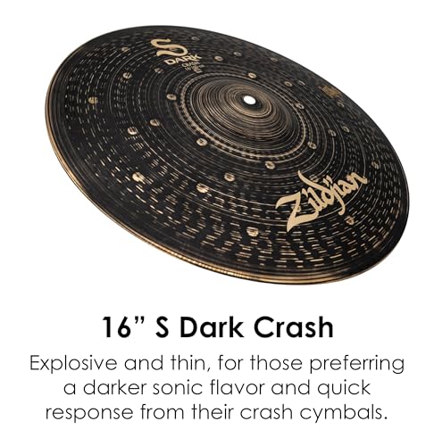 Zildjian S Dark 5-piece Cymbal Pack