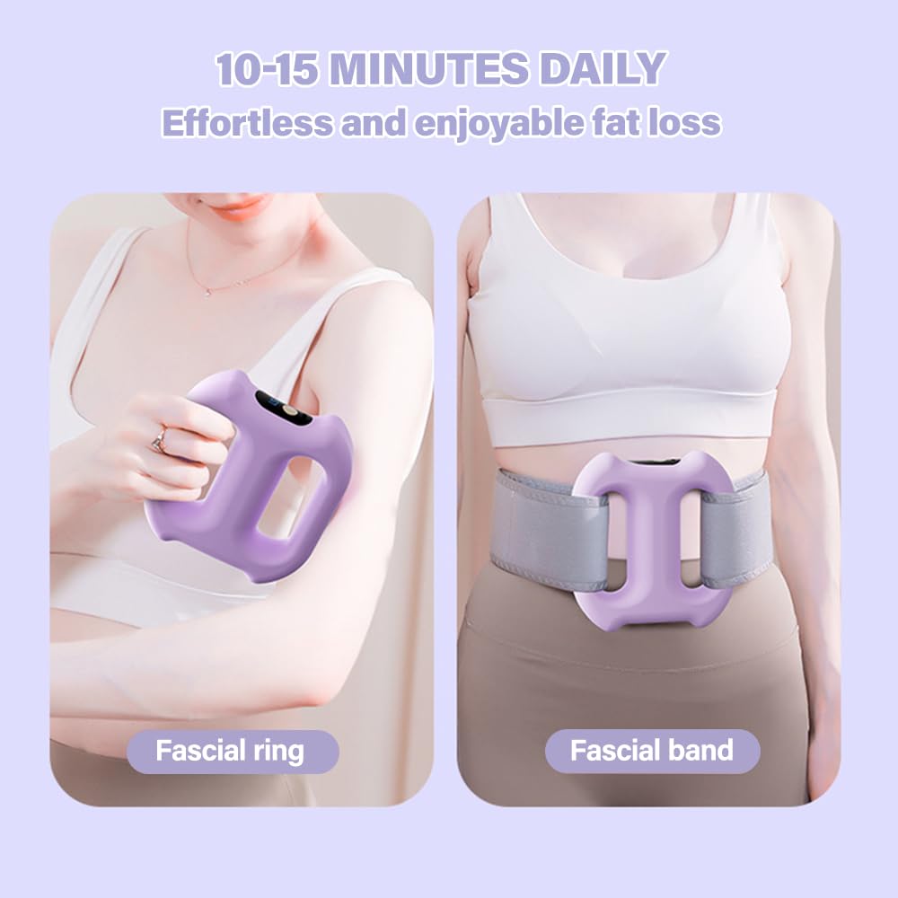 Anillo de fascia multifuncional de cuerpo entero, quemador de grasa, masajeador abdominal, alivio del dolor muscular para espalda, piernas, muslos, abdomen