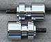 i5 Chrome Swingarm Spools for Suzuki GSX 250 250R GSX250R GSXR600 GSXR750 GSXS750 GSXR1000 GSXS1000 GSXS GSXR 600 750 1000