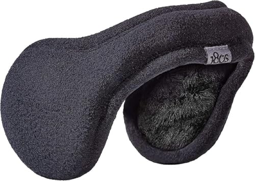 180s Women's Ear Warmer Adjustable Behind The Head Ultra Soft Faux fur Plush Fleece Ear Muff
