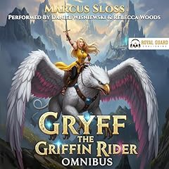 Gryff the Griffin Rider Audiolibro Por Marcus Sloss arte de portada