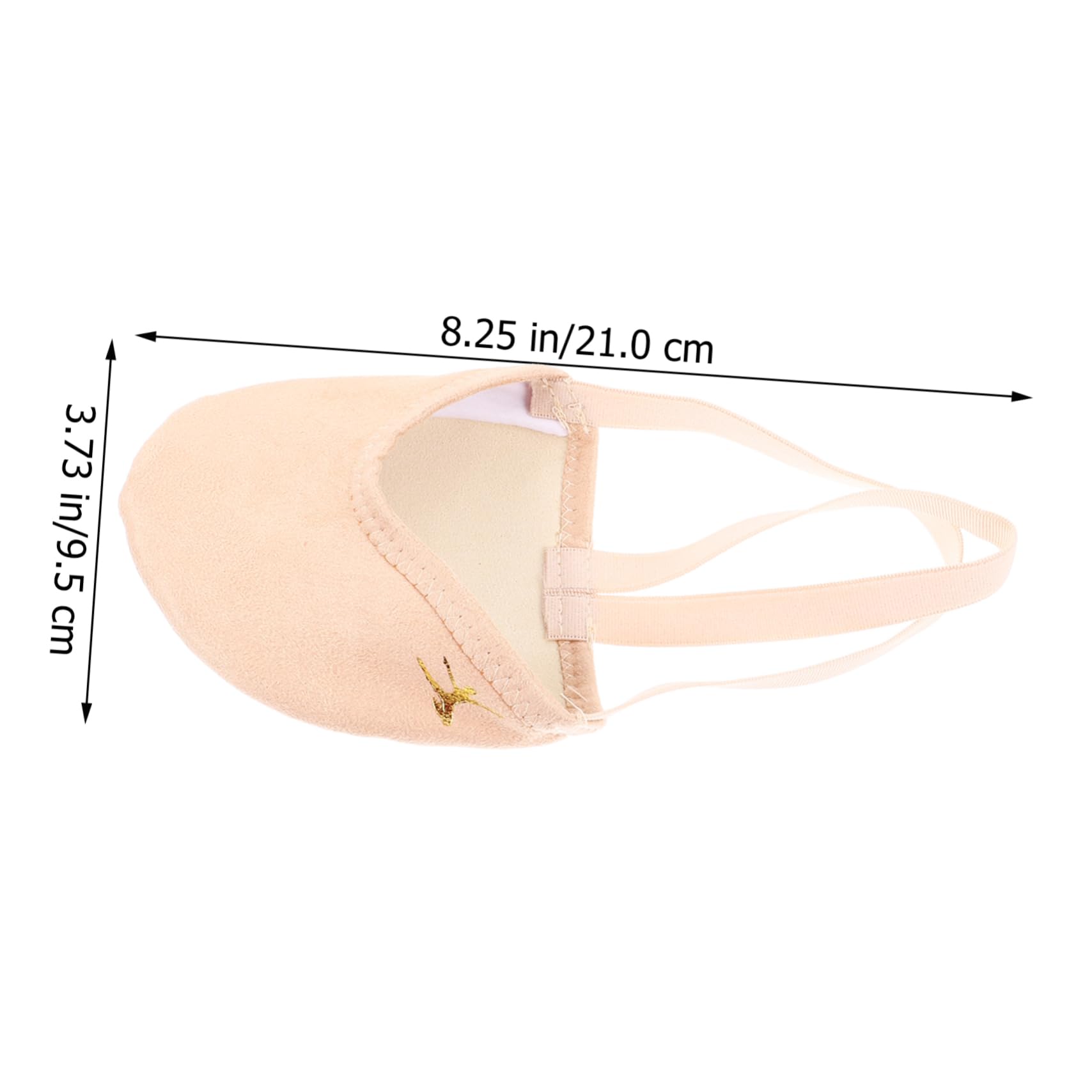 Homoyoyo 5paare Ballett Fußschutz Halbsohlen Toe Pads Für Tänzer Wiederverwendbare Schutzhüllen Für Spitzenschuhe Rutschfeste Und Bequeme Zehenpolster Für Ballett Tanz Und Yoga