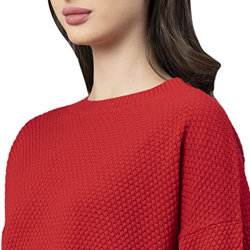 Image of Mode By Red Tape Women's Cotton Blend Casual Sweater