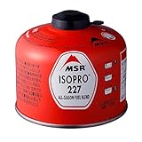 MSR アウトドア ガス缶 イソプロ 227 レッド 登山 【日本正規品】 36928