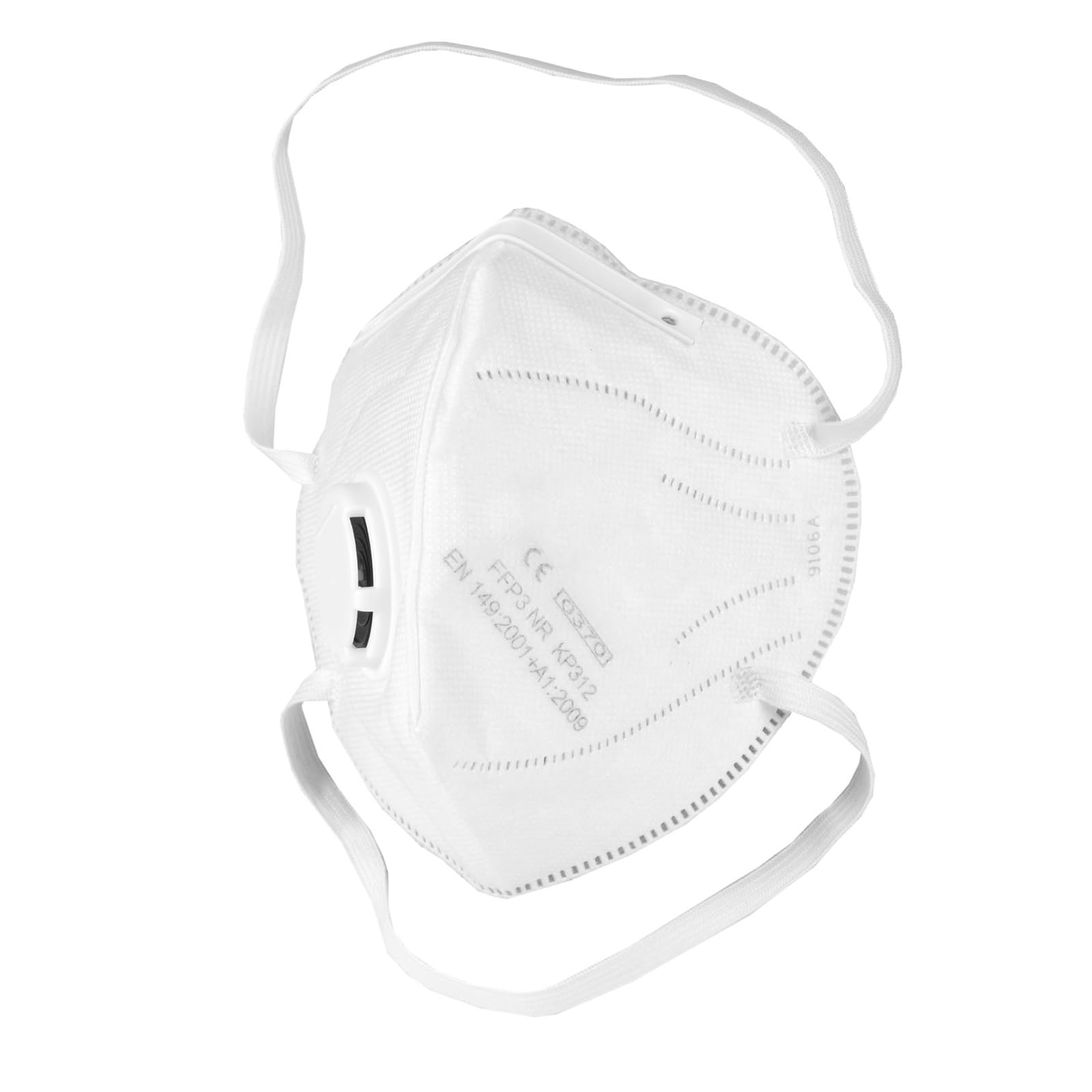 FFP3 Maske mit Ventil 24 Stück Masken, Versand aus Deutschland, Kopfband, Atemschutzmaske mit Ausatemventil, Staubmaske Feinstaubmaske Staubschutzmaske Atemschutz Feinstaub Mundschutz
