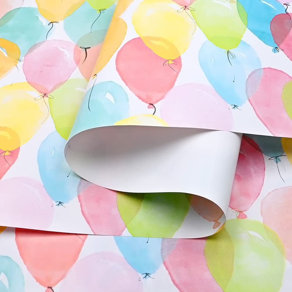 Carta Regalo Arcobaleno 12 M X 43 Cm – 80g, Riciclabile Ed Ecologica, Perfetta Per Compleanni E Decorazioni Feste - 3