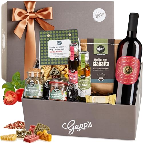 Gepp’s Feinkost Italienreise I Geschenkset mit italienischen Delikatessen I...