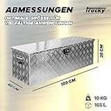 Truckbox Deichselkasten Deichselbox D160 inkl.Montagesatz Aluminium Trucky - 2