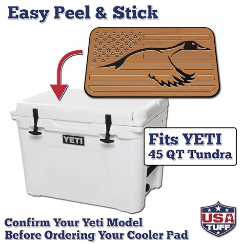 Image of USATuff SeaDek EVA Mat Cooler Pad fits YETI | Peel & Stick Application | Non Slip Comfort Accessories