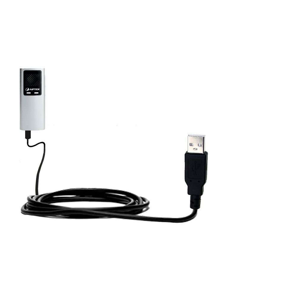 Data Sync Straight USB Cable Compatible with Aiptek PocketCinema T30 T20 with Charging Function with TipExchange
